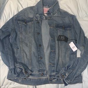 Size large Jean jacket brand new with tags